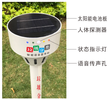 智能語(yǔ)音宣傳桿 JY-HW01 立桿式